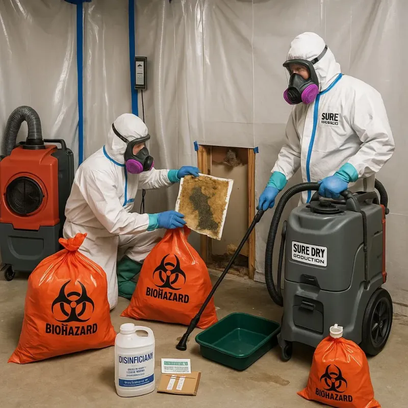Contaminated Water Handling Protocols process in Chickasha, OK