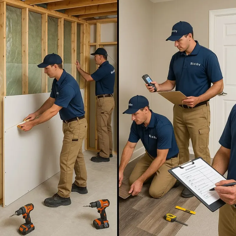 Repairs and Reconstruction process in Chickasha, OK