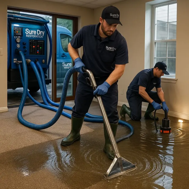 Water Extraction and Removal process in Chickasha, OK